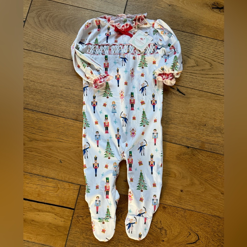 Nutcracker Christmas Footed Pajamas